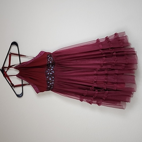 Free People Vintage Boho Formal Dress - Picture 4 of 12